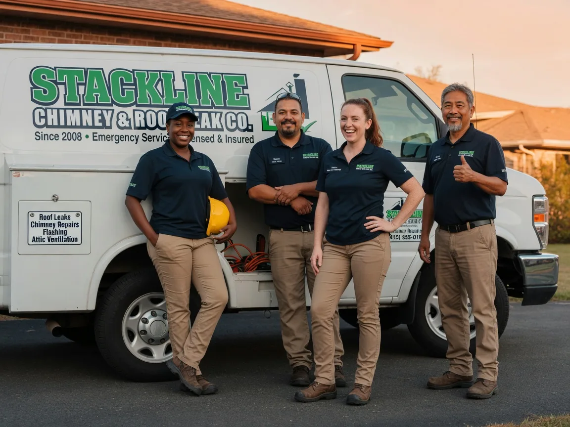 Chimney flashing repair company in Richgrove, CA